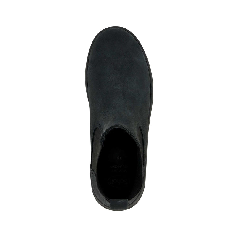 ZERMATT ELASTIC - Nubuck - Le noir - 