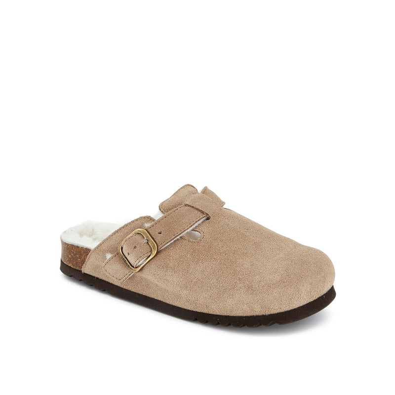 FAE NEW F - Suede - Dark beige - 