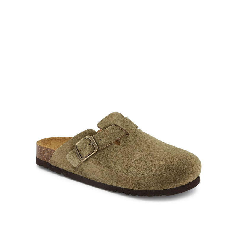 FAE NEW - Pelle scamosciata - Khaki - 