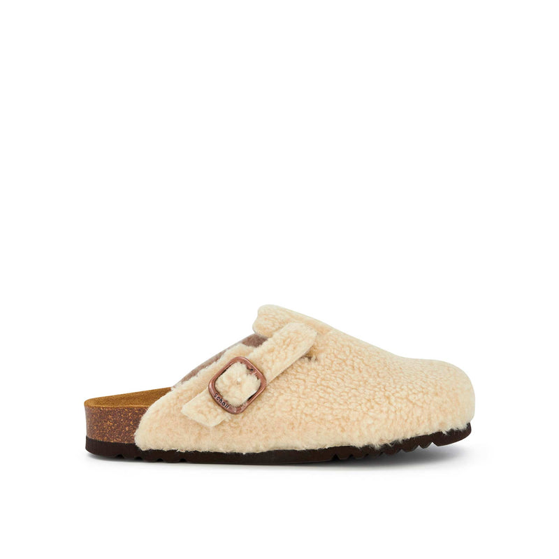 FAE NEW - Synthetic shearling - Beige - 