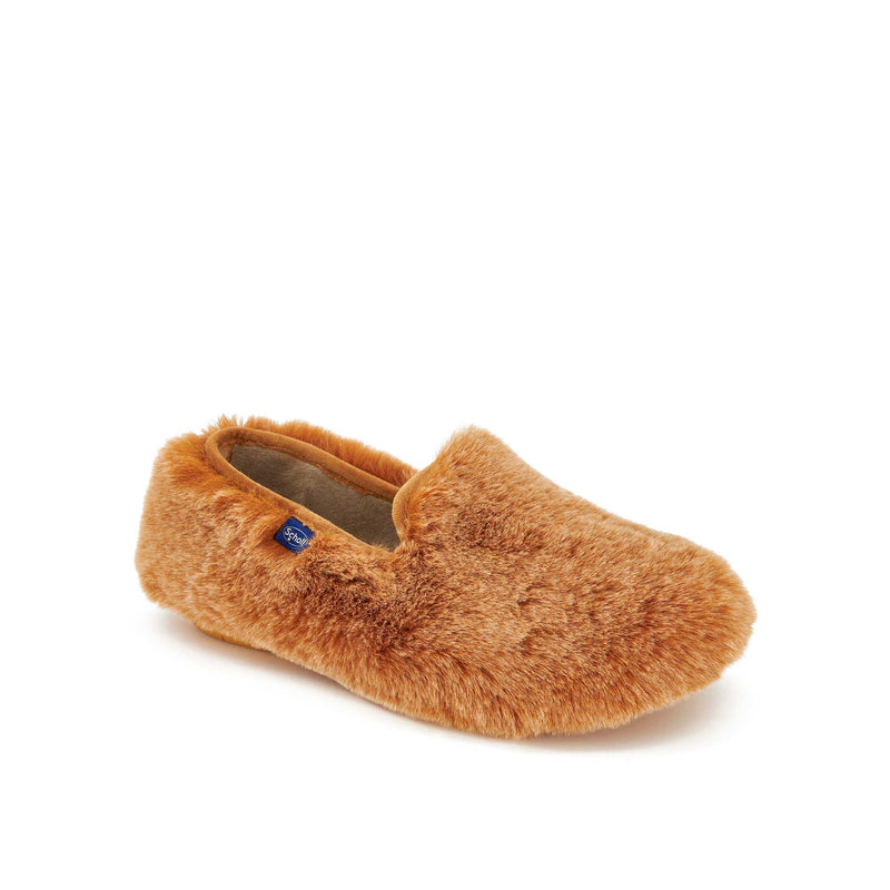 MADDY SHOE - Synthetic fur - Brown - Women