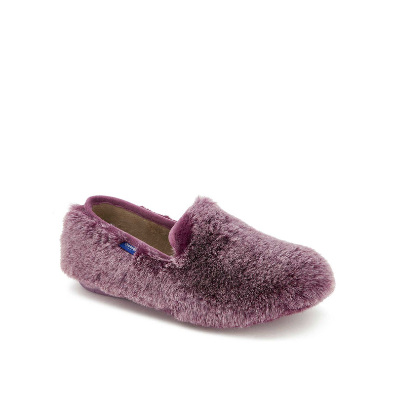 MADDY SHOE - Pelliccia sintetica - Grape - Women