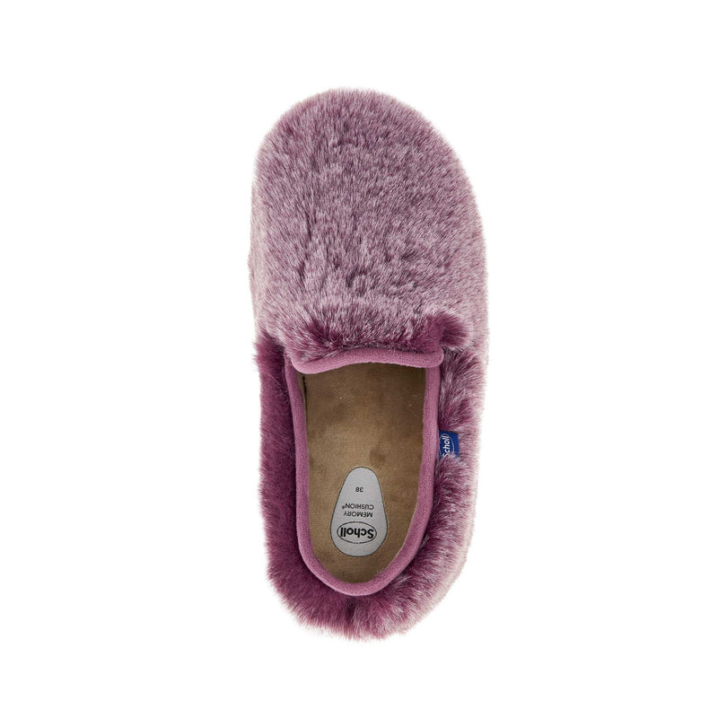 MADDY SHOE - Synthetic fur - Grape - Women