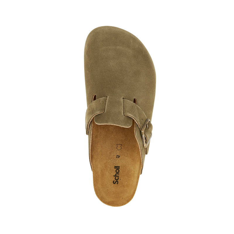 OLIVIER NEW - Pelle scamosciata - Khaki - 