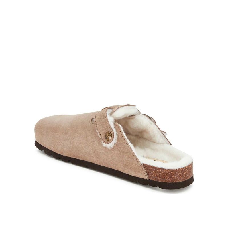 OLIVIER F NEW - Pelle scamosciata - Dark beige - 