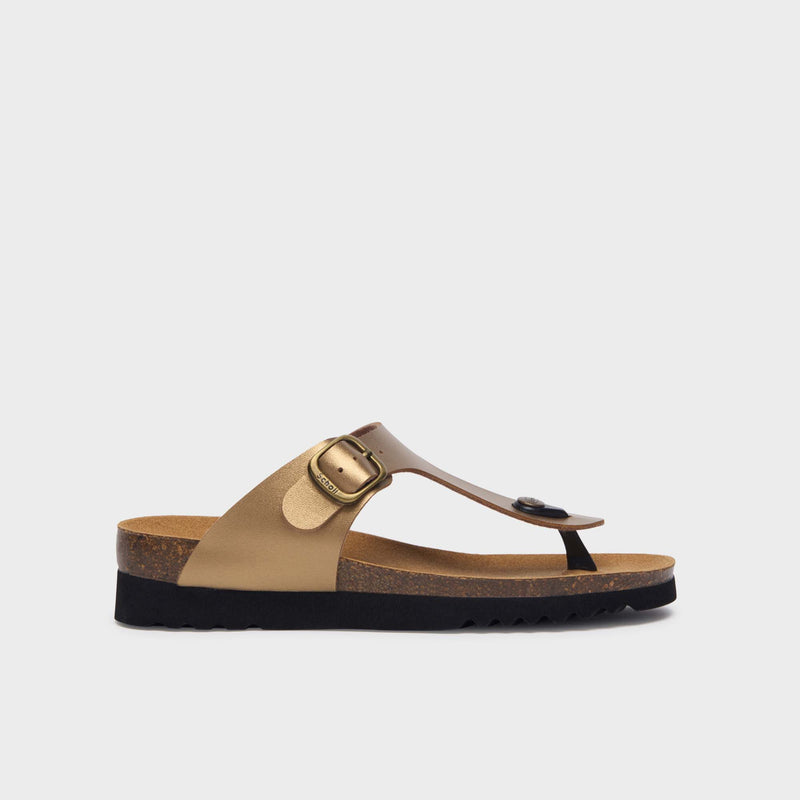 Boa Vista - Laminated synthetic bis - Oro - Women