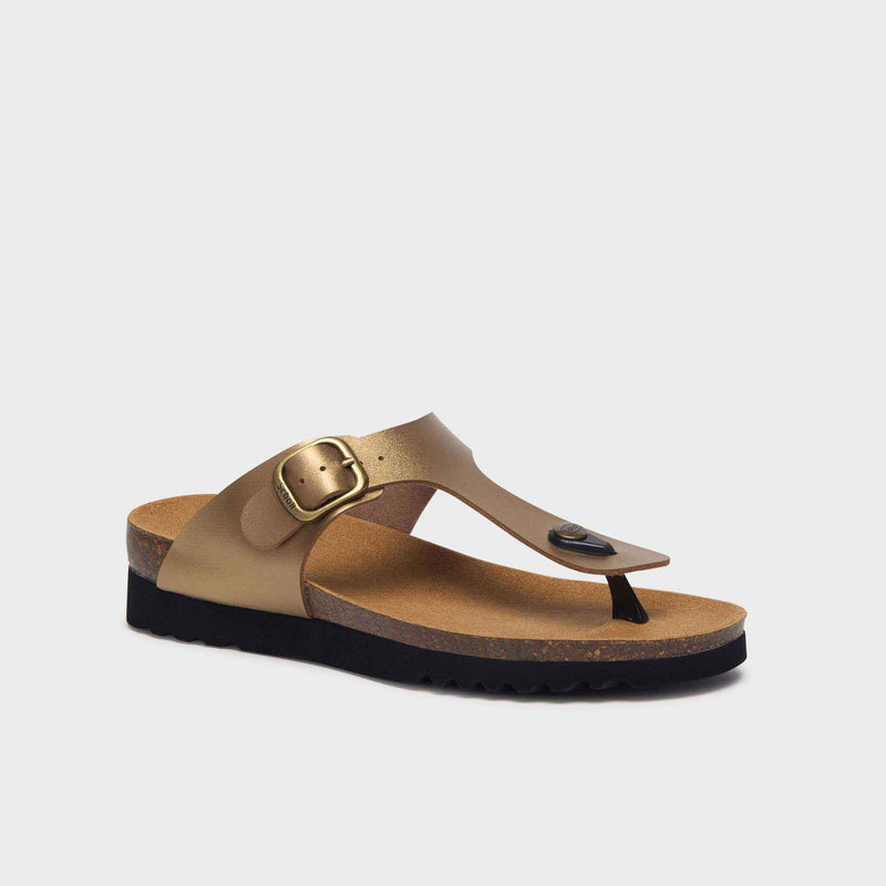 Boa Vista - Laminated synthetic bis - Oro - Women