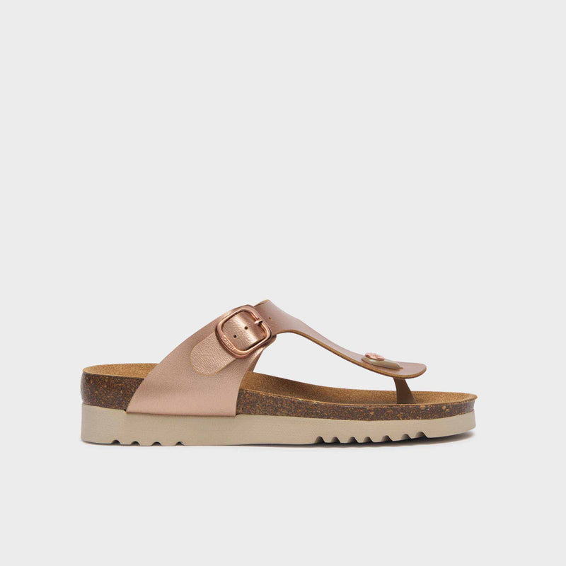 Boa Vista - Laminated synthetic bis - Or rose - Women