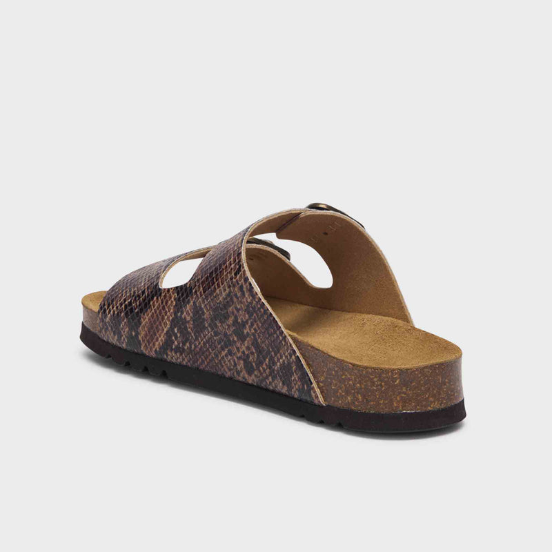 Josephine - Synthetic python - Brown - Women