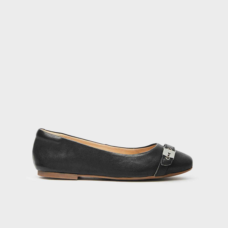 Leonor - Cuir - Le noir - Women