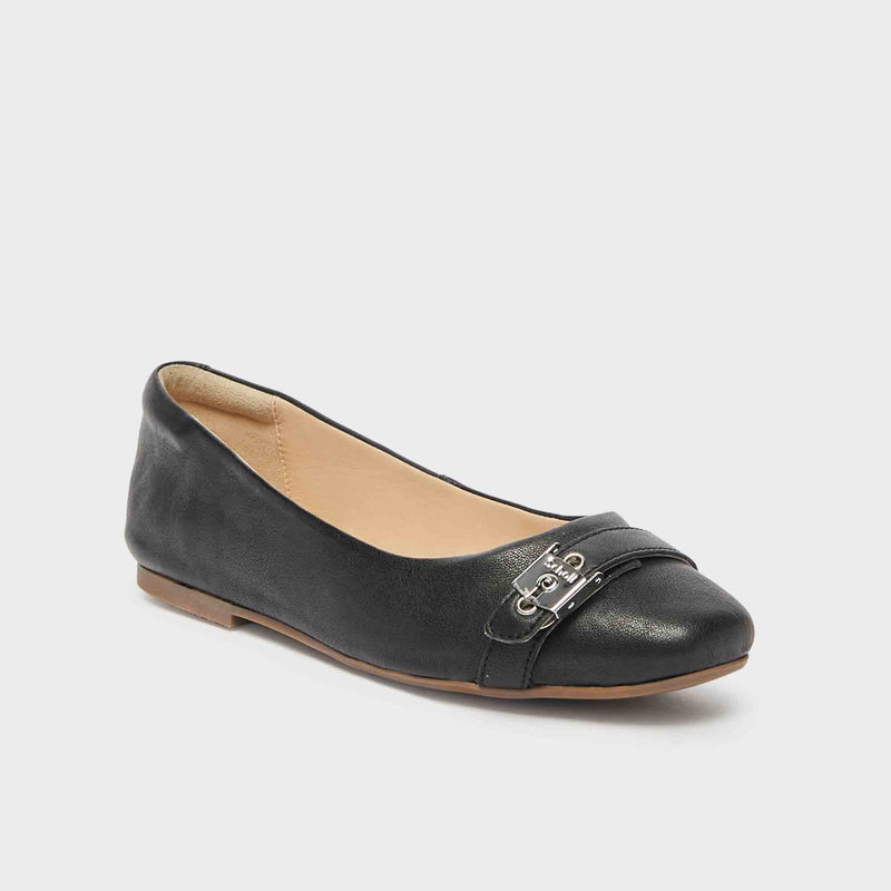 Leonor - Cuir - Le noir - Women