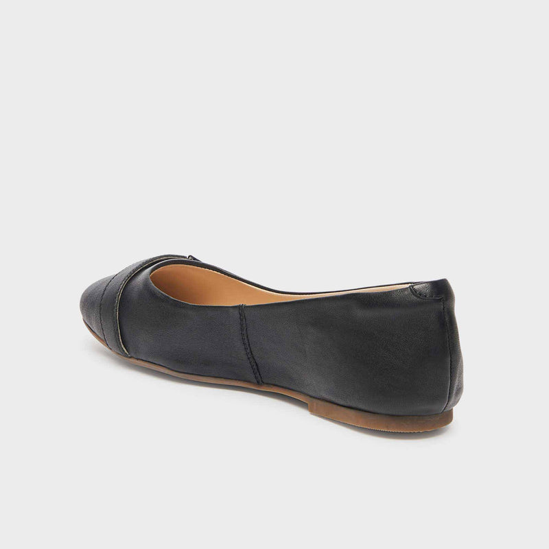 Leonor - Cuir - Le noir - Women