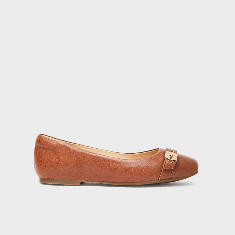 Leonor - Leder - Cognac - Women