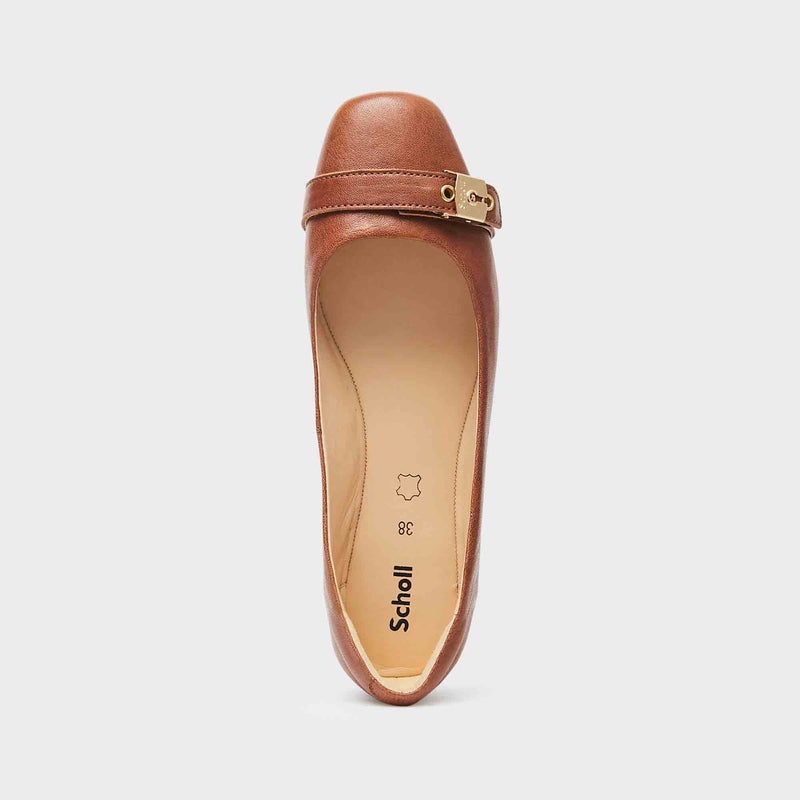 Leonor - Leder - Cognac - Women