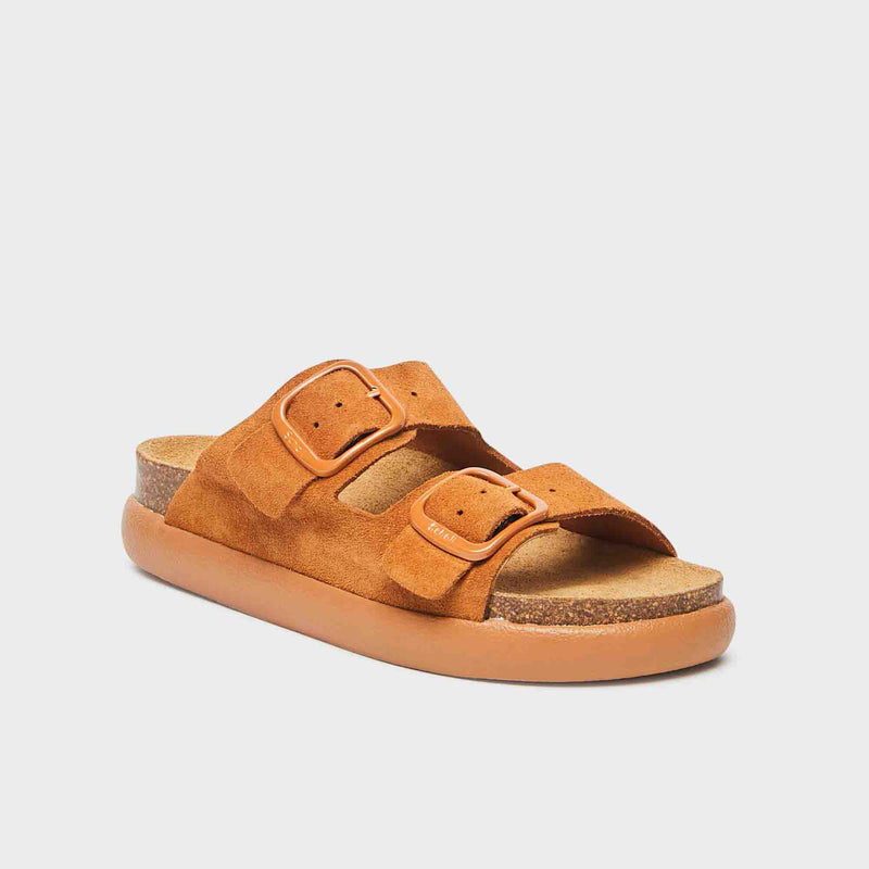 Noelle Chunky - Wildleder- - Cognac - Women