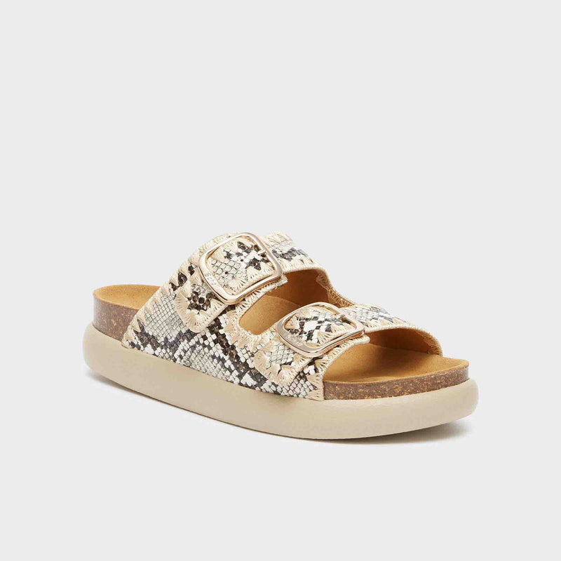 Noelle Chunky - Synthetic phyton - Off-white - Women