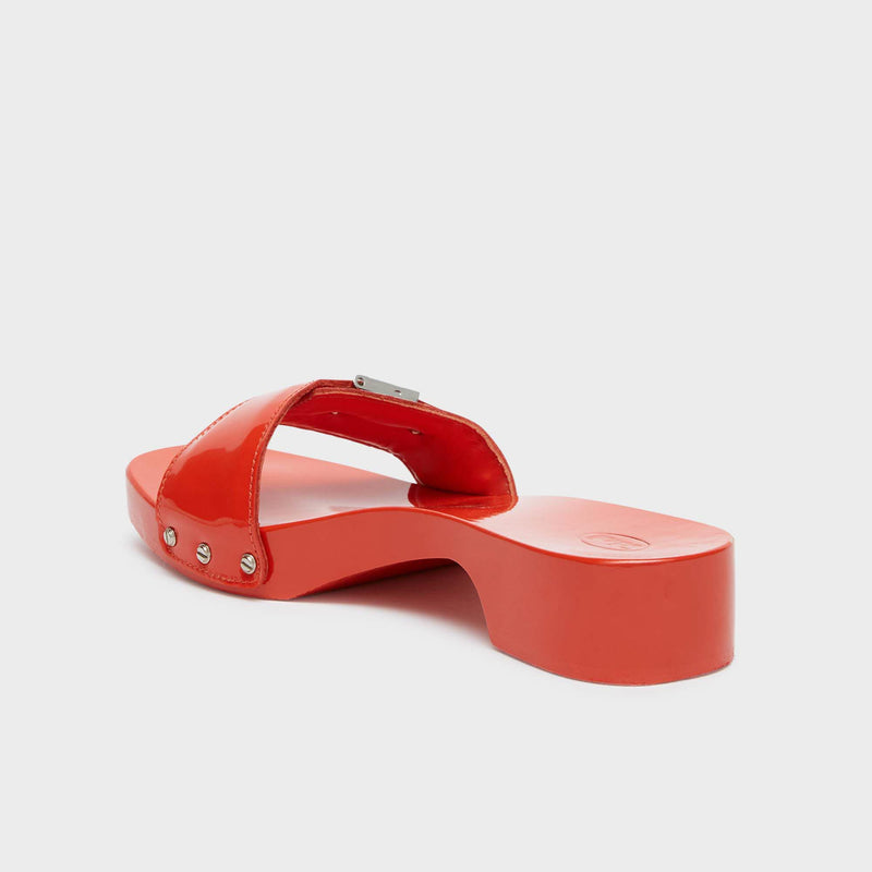 Pescura Cameron - Patent leather - Coral - Women