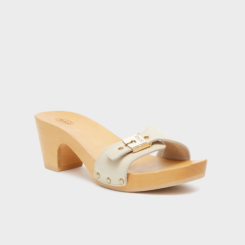 Pescura Cameron Mid - Leather - Off-white - Women