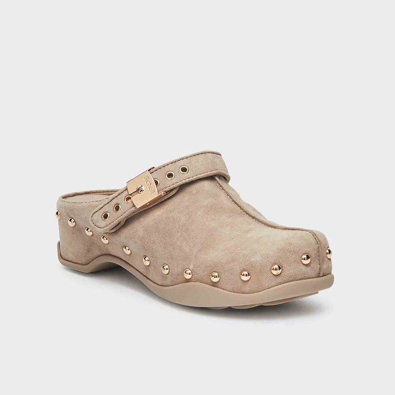 Pescura Phoebe - Suede - Dark beige - Women