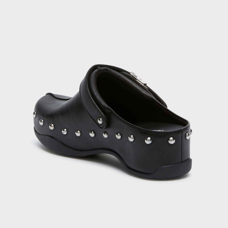 Pescura Phoebe - Leder - All black - Women