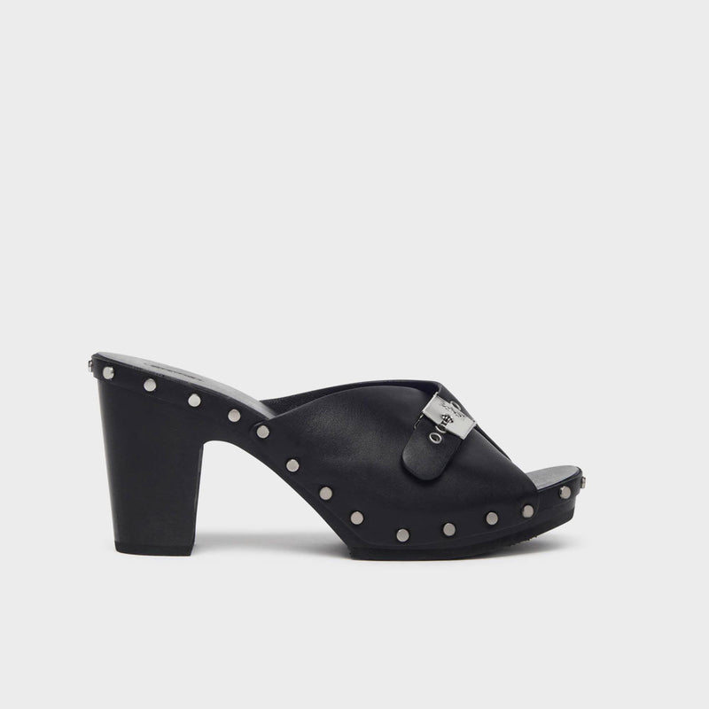 Pescura Vicky - Cuir - All black - Women