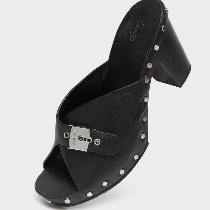 Pescura Vicky - Cuir - All black - Women