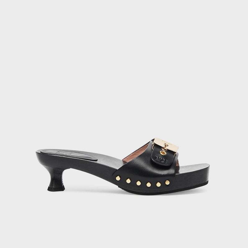 PESCURA GRINGO - Cuir - Le noir - Women