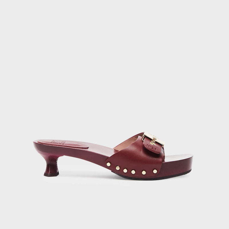 PESCURA GRINGO - Leather - Bordeaux - Women