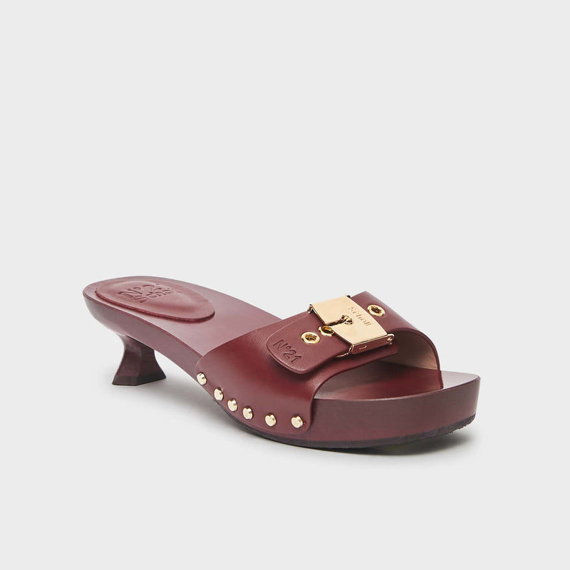 PESCURA GRINGO - Leather - Bordeaux - Women