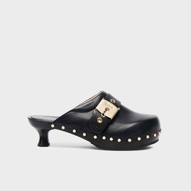 PESCURA GRINGO CLOG - Leder - Schwarz - Women