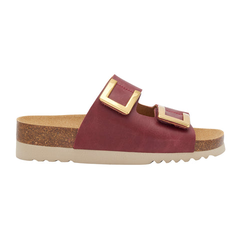 Birkenstock arizona bordeaux on sale patent